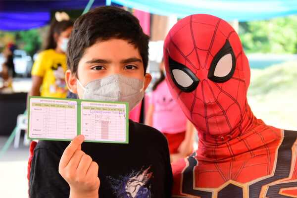 Más de 150.000 niños recibieron la vacuna contra el Covid-19 en Paraguay