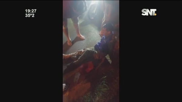 Luque: Apuñalan a joven en un intento de robo - SNT