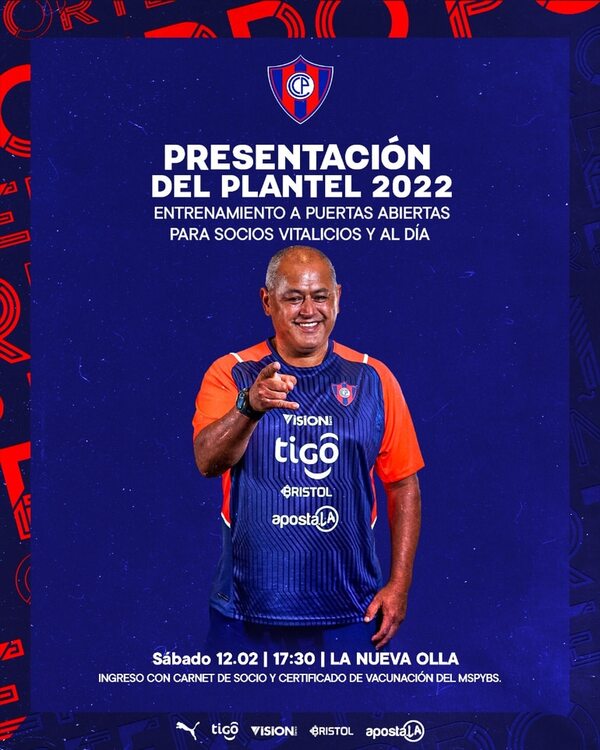 “Chiqui” Arce quiere llenar la Olla con los socios al día - Fútbol - ABC Color