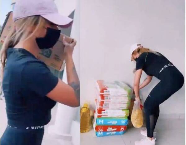 Crónica / Novia de pelotero en campaña solidaria