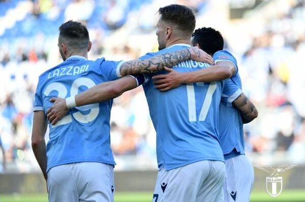 Lazio venció al Bologna por la Serie A