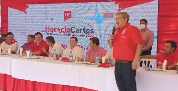 Juan Carlos Vera oficializó su candidatura al Senado por Honor Colorado - Noticiero Paraguay
