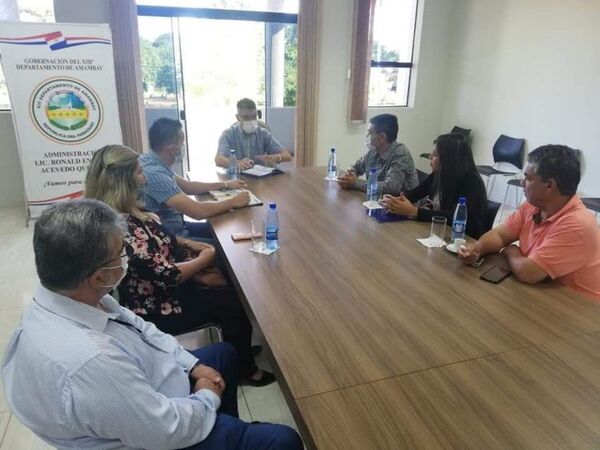 Concejales de Cerro Corá pidieron ayuda al Gobernador de Amambay