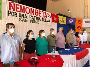Crónica / Gira de la izquierda en Caaguazú, San Pedro y Canindeyú