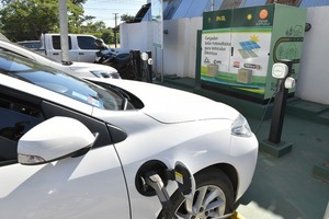 Ruta Verde: avanza la puesta en operación de estaciones de carga de vehículos eléctricos - .::Agencia IP::.