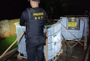 Hombre es atrapado en Ponta Porã almacenando 2.000 litros de pesticida prohibido en Brasil
