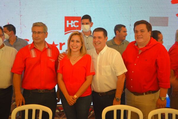 Cartes encabezó lanzamiento de precandidaturas en Guairá - Nacionales - ABC Color
