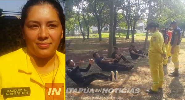 K-111 PRESENTE EN EXÁMEN DE INGRESO CBVP EN ENCARNACIÓN. - Itapúa Noticias
