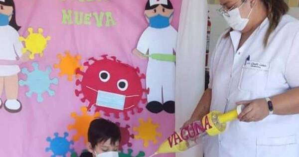 La Nación / Alientan con juegos para la inoculación