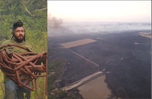Ayolas nuevamente afectada por incendios de gran magnitud