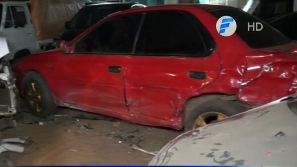 Policía aprehende a comisario retirado tras chocar contra ocho vehículos en Limpio