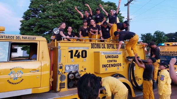 Tacuatí ya cuenta con su propia compañía de bomberos