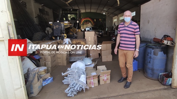 MUNICIPALIDAD DE SAN JUAN DEL PNÁ. ENCARA REPARACIÓN DE ALUMBRADO - Itapúa Noticias