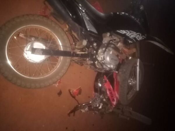 Accidente de motos en Santa Rosa del Aguaray deja un fallecido