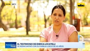 Testimonio de Enrica Locatelli - ABC Noticias - ABC Color