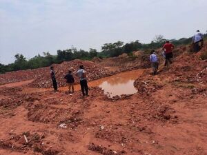 Gemelos mueren ahogados en una cantera en San Pedro