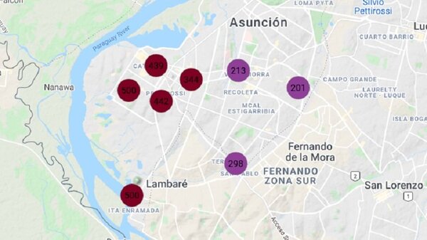 Reportan peligrosos niveles de humo en el ambiente | Noticias Paraguay