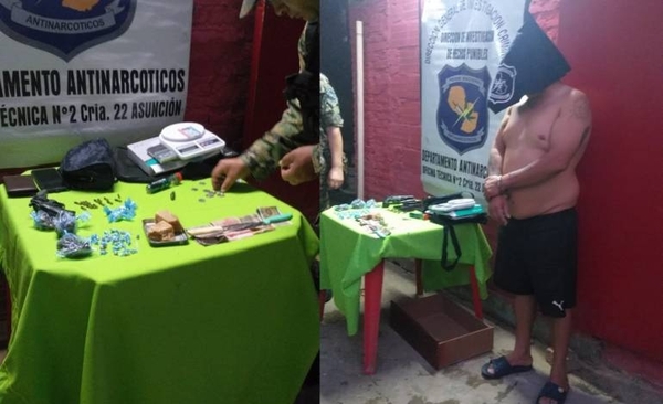 Diario HOY | Detienen a presunto microtraficante que abastecía en Mariano Roque Alonso