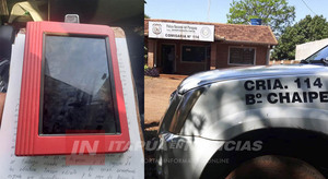 POLICIAS DE CHAIPE RECUPERAN SCANNER VEHÍCULAR HURTADO - Itapúa Noticias