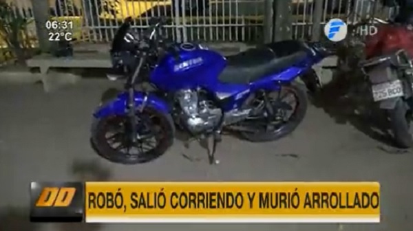 Joven muere arrollado tras huir de súper con corte de carne, según reporte