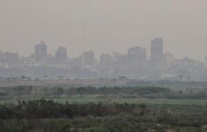 Gran Asunción, afectada por consecuencia de incendios en Corrientes y Resistencia