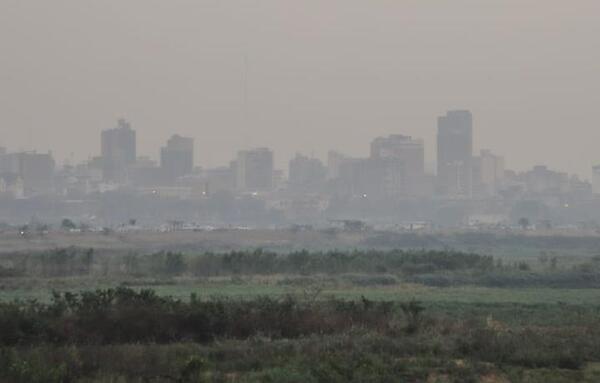 Gran Asunción, afectada por consecuencia de incendios en Corrientes y Resistencia