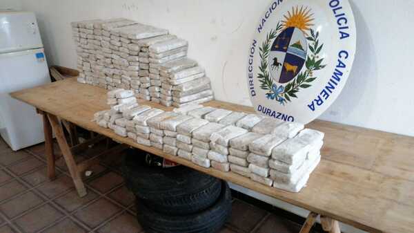 Uruguay: Policía detiene a paraguayo que transportaba 145 kilos de droga - La Clave