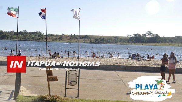 PLAYA DE SAN JUAN DEL PNÁ. CONTARÁ CON POZO ARTESIANO PARA PROVISIÓN DE AGUA - Itapúa Noticias