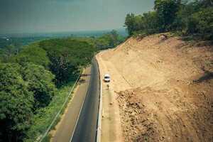 Obras viales no paran: tercer carril en el cerro Caacupé entra en última fase de ejecución - El Trueno