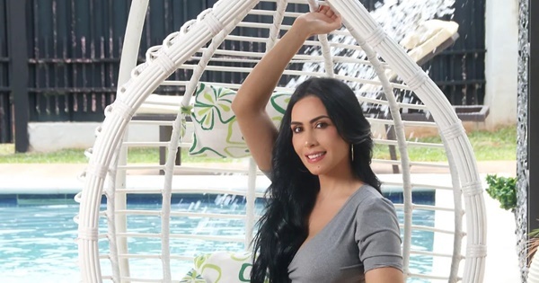Rossana Barrios y su imponente presencia