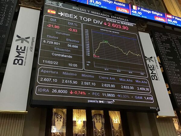 Crisis de Ucrania tumba los mercados bursátiles mundiales - Mundo - ABC Color
