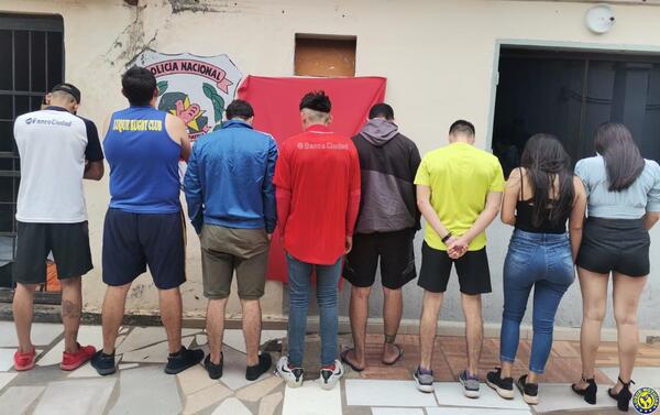 Ocho farristas terminan presos por polución sonora en Luque •