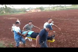ARBITRO RESULTA HERIDO DURANTE PARTIDO EN MA. AUXILIADORA - Itapúa Noticias
