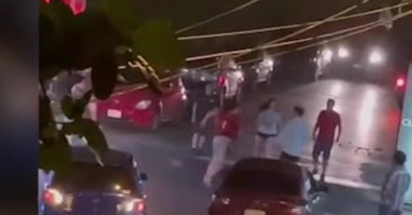 Asunción: Violenta gresca en la vía pública - C9N