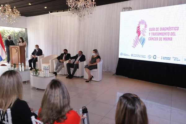 Ministerio de Salud presenta guía para el diagnóstico y tratamiento de pacientes con cáncer de mama - .::Agencia IP::.