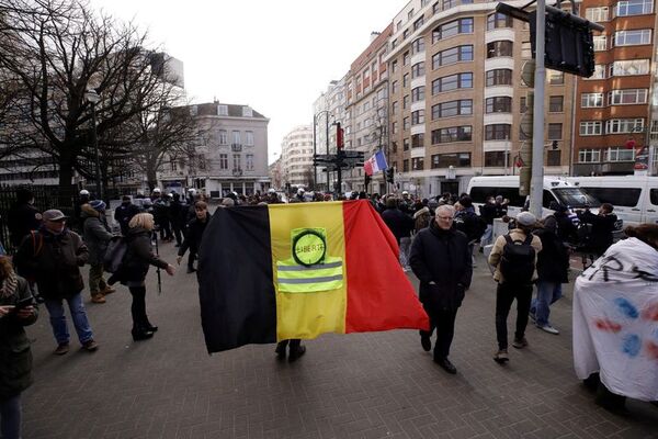 Bélgica bloquea el paso del “Convoy de la libertad” - Mundo - ABC Color