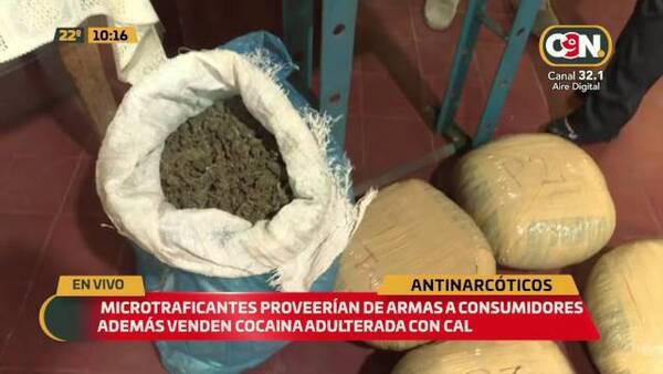 Crónica / Mezcla mortal: incautaron 2.500 dosis del purete adulterado con cal
