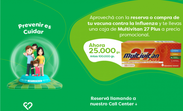 Diario HOY | Farmacenter lanza preventa de vacunas contra la influenza