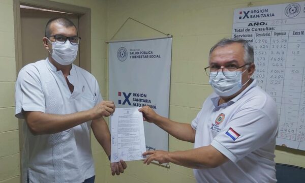 Dr. Jorge Rojas es nuevo jefe de Atención Primaria en Salud de Alto Paraná
