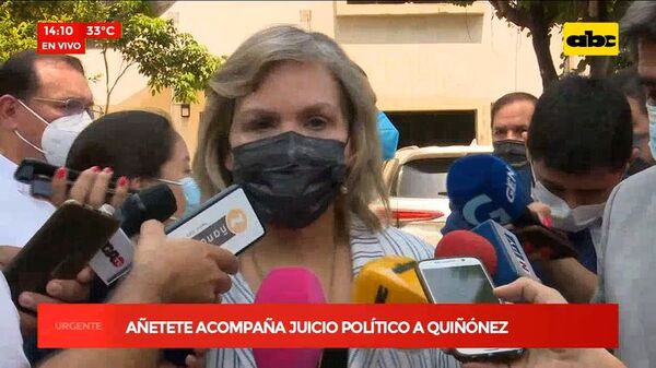 Liberales y el tercer espacio esperan que apoyo de Añeteté a juicio político sea real - Nacionales - ABC Color