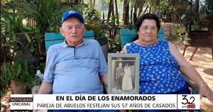 Don Feliciano y doña Delia, una historia de amor que lleva 57 años