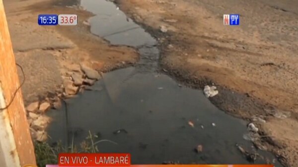 Calamitoso estado de las calles en Lambaré | Noticias Paraguay