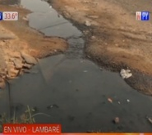 Calamitoso estado de las calles en Lambaré - Paraguay.com