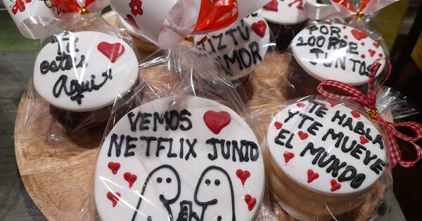 La Nación / Pintorescos confites por el “día del amor” ofrece una tienda de CDE