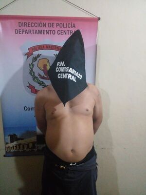 Detienen a ebrio violento que causaba zozobra a balazos en J. A. Saldívar - Nacionales - ABC Color