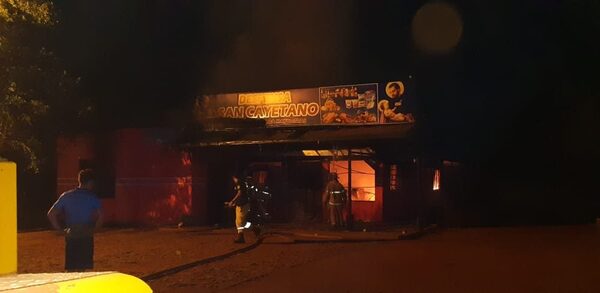 Despensa se incendia