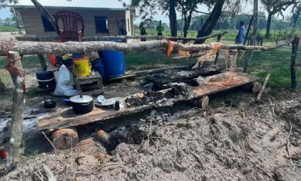 Grupo armado quemó rancho en una estancia en Concepción – Prensa 5