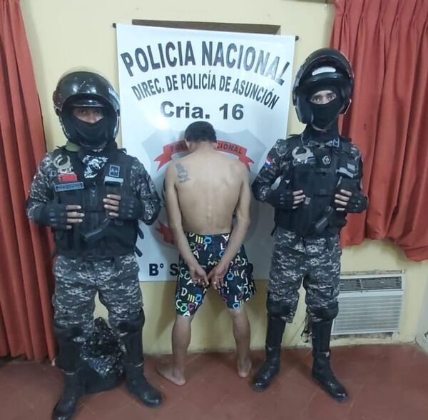 Detienen a un hombre con antecedentes por intentar robar una moto - Nacionales - ABC Color