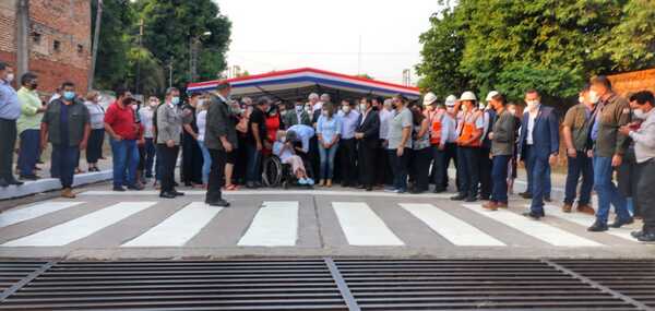 Obras de mejoramiento le dan un nuevo rostro al arroyo Sosa de Lambaré