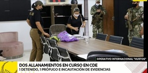 Montan operativo antidrogas, pero objetivo logra huir